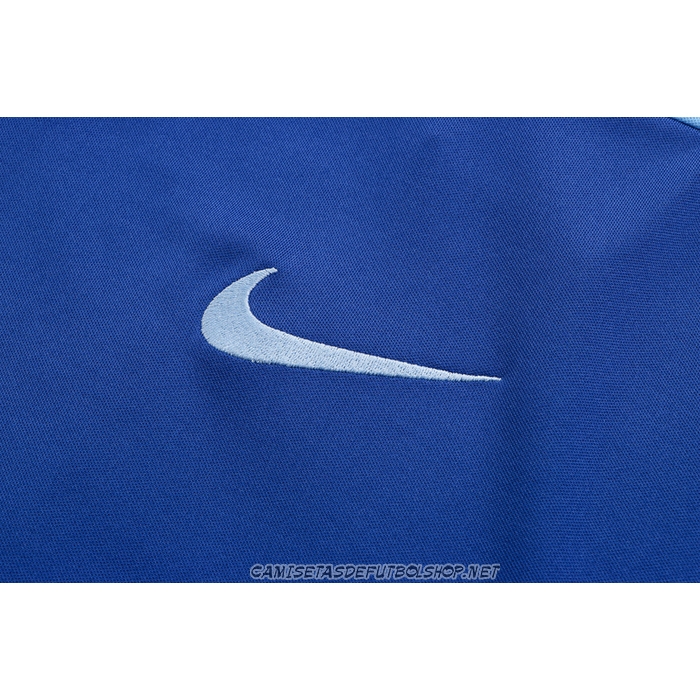 Chandal del Atletico Madrid 22-23 Manga Corta Azul